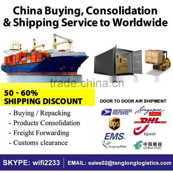 Cheapest China Consolidation and Shipping Service