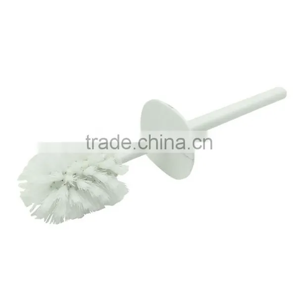 Hotel White Plastic Toilet Brush With Holder photo-2