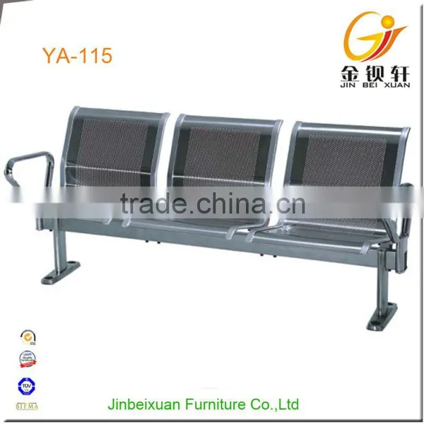 Modern Design Style Light Silver Waiting Room Chairs Used photo-6