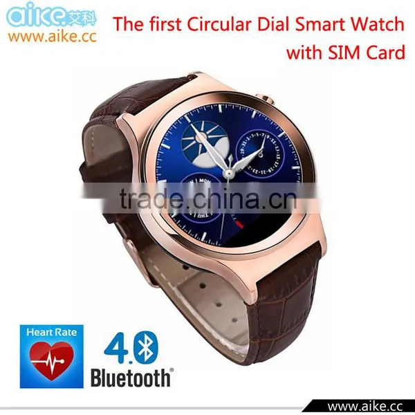 Brand New Arrival Luxury Bluetooth Smart Watch T3+ Heart Rate UV Detection WristWatch SIM TF Card Smartwatch For Android IOS