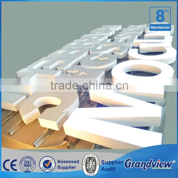 Frontlit High Bright Epoxy Resin Outside Sign Letter photo-4