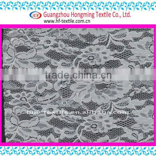100% nylon lace fabric