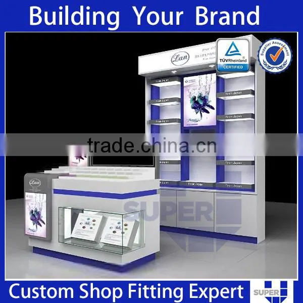 Attractive Body Care Beauty Shop Racks and Shelves With Lighting photo-5