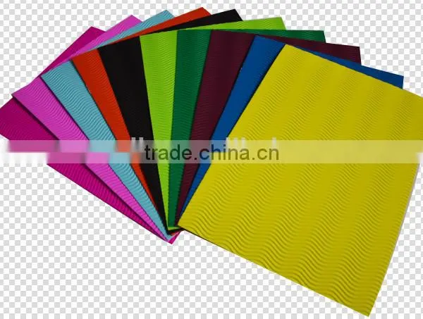 Mixed Color Art Craft Corrugated Paper Sheets, S Wave Corrugated Paper photo-2