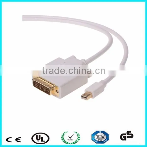 1.8m Active Mini Displayport to DVI Male Hot Plug Mini dp to Dvi Cable photo-5