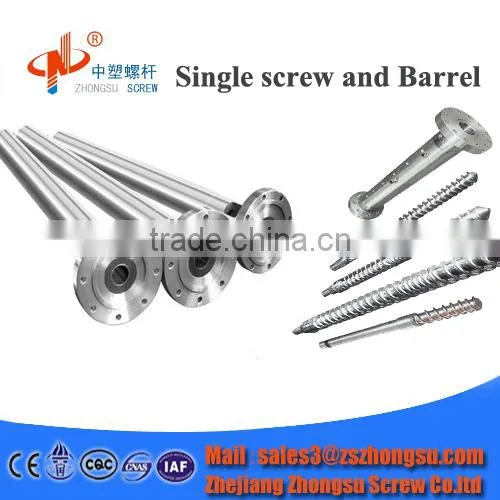 Single Screw and Barrel / Single Screw &barrel for Plastic Extruder