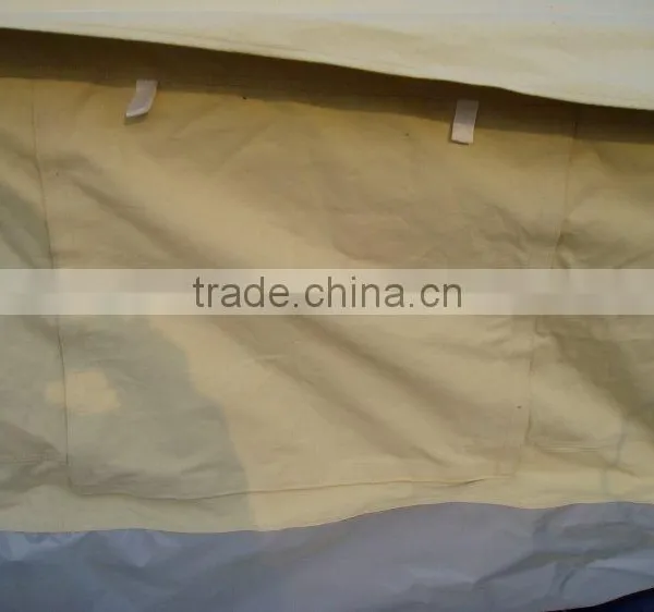 Steel Pole Material and Canvas Fabric Family Tent photo-5
