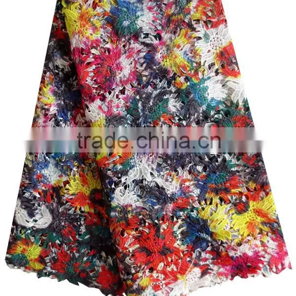 Hot selling cheap african wedding lace fabric designs nylon lace fabric