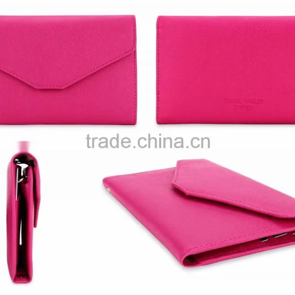 Luckiplus Inventory Multi-purpose Rfid Blocking Passport Wallet Organizer Holder photo-2
