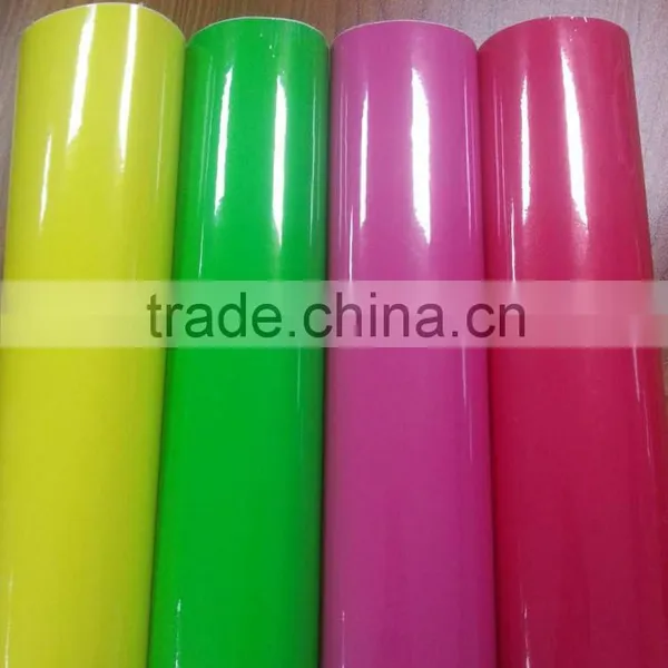 Self Adhesive PVC Lettering Reflective Vinyl Cutting Vinyl Film For Advertismen