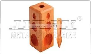 Wood Dapping Block Punch Set for Jewellary Making Tools photo-2