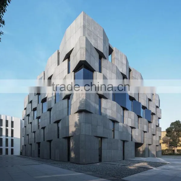 New Construction Material Custom GRC Panels for Outdoor Curtain Wall