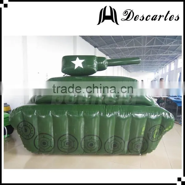 Oxford Cloth Giant Inflatable Military Tank, Promotional Inflatable Army Tank for Sale photo-2