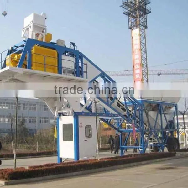 YHZS35 Mini Mobile Concrete Bacthing Plant for Sale photo-4