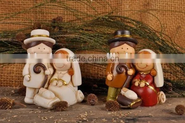 Polyresin Material Souvenir Nativity Set photo-3