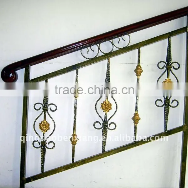 Wrought Iron Elegant Stairs Handrail of Staircase Steel Staircase photo-3