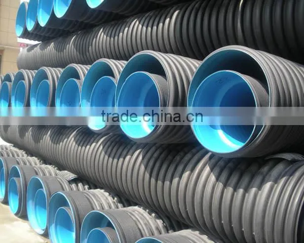 HDPE Double Wall Corrugated Pipe Production Line photo-2