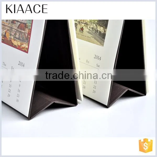 Eco Friendly Desktop Daily Life Printing Paper Spiral Insert Photo Calendar photo-6