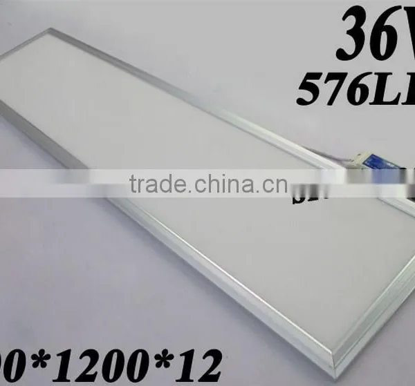 AC100-240V 36W led Panel light 300*1200*12 SMD3528 576LED 8LM/LED