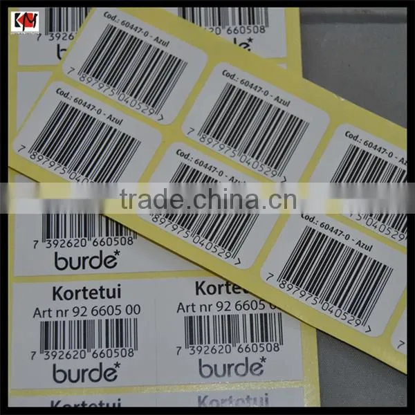 Hologram Self Adhesive Label Barcode Sticker