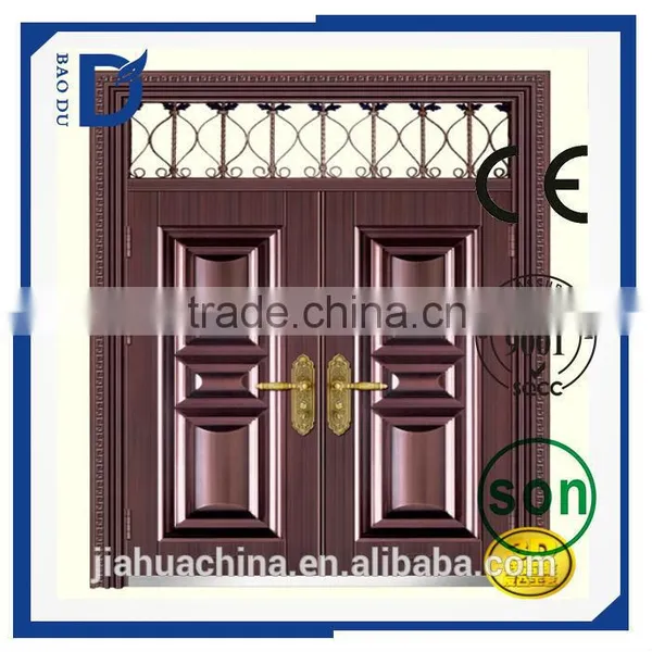 Aliababa New Design Non-standard Steel Door Double Swing Style Chinese Manufacturers photo-3