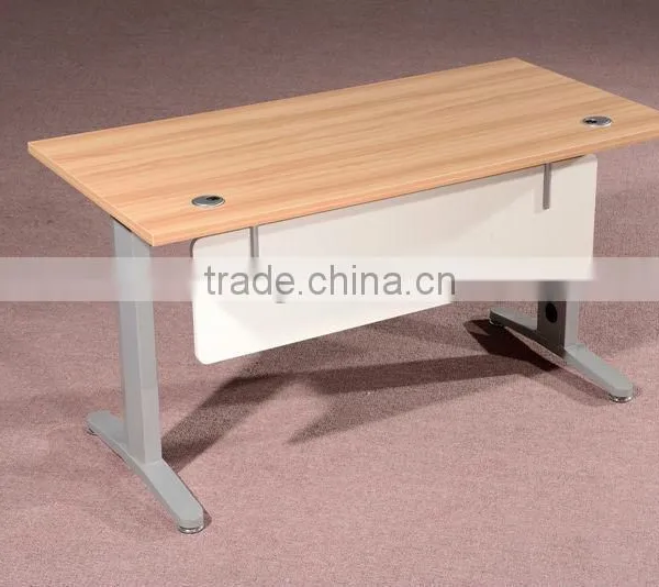 HC-M009 Simple Design Wooden Metal Office Desk for Staff