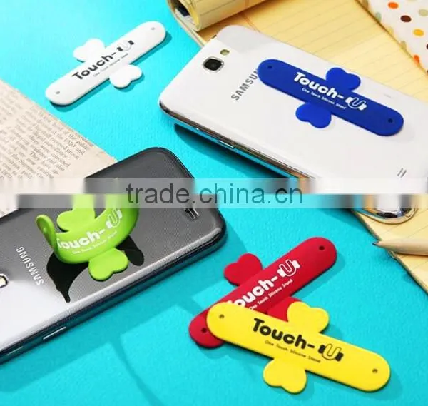 Hot Selling High Quality Holder Sticker on Back of Phone,silicone Cell Phone Credit Card Holder photo-3