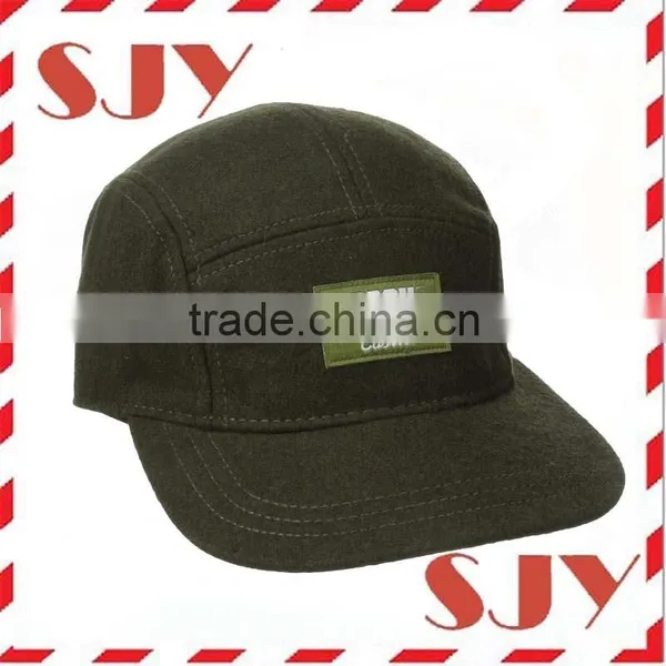 Custom Embroidery Baseball Cap 5 Panel Snapback Hat photo-4