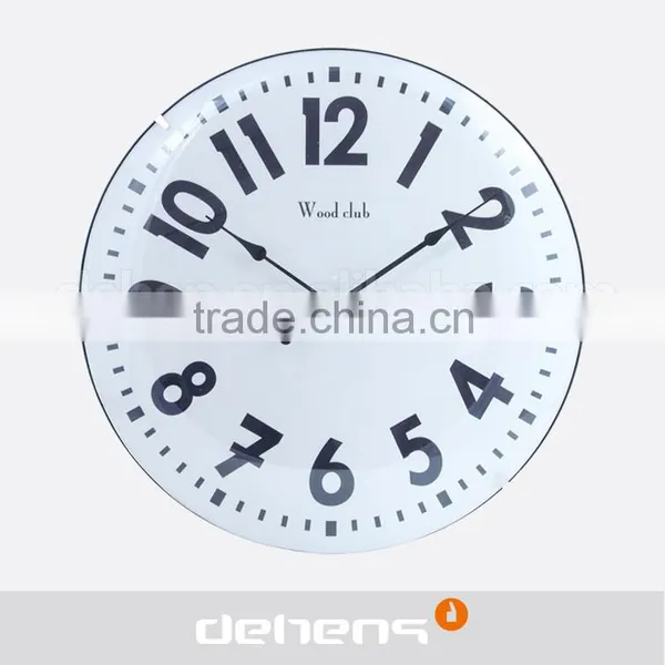 DEHENG Lighter Wood Color Wall Clock photo-3