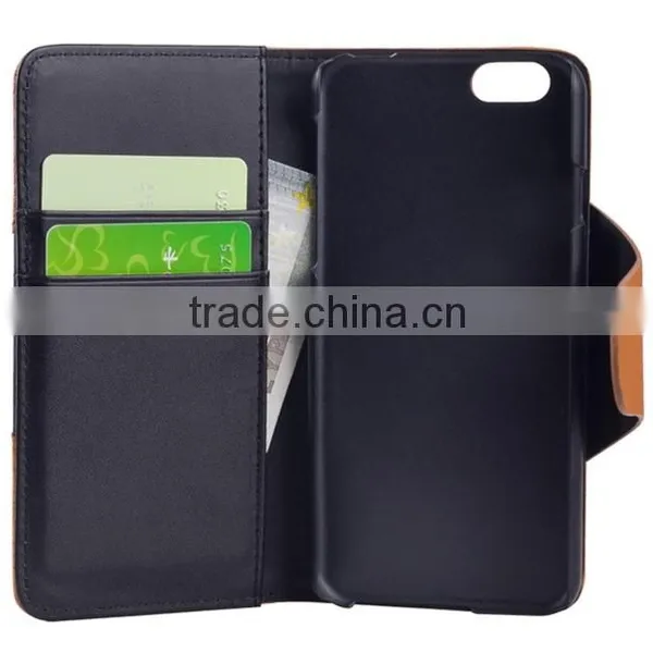 4.5 5 5.5 Inch Waterproof Leather Phone Case With Stand for Samsung Galaxy j5 /j500 J5009 photo-5