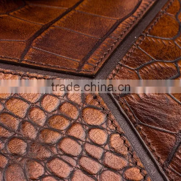QIALINO Hand Bag Italian Leather Briefcase Laptop Bag Leather for Macbook Air/pro 12 13 photo-4