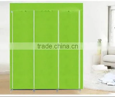 Portable Clothes Rack Wardrobes Bedroom,Wardrobe Closet Storage Organizer Garment Rack With Shelves photo-4