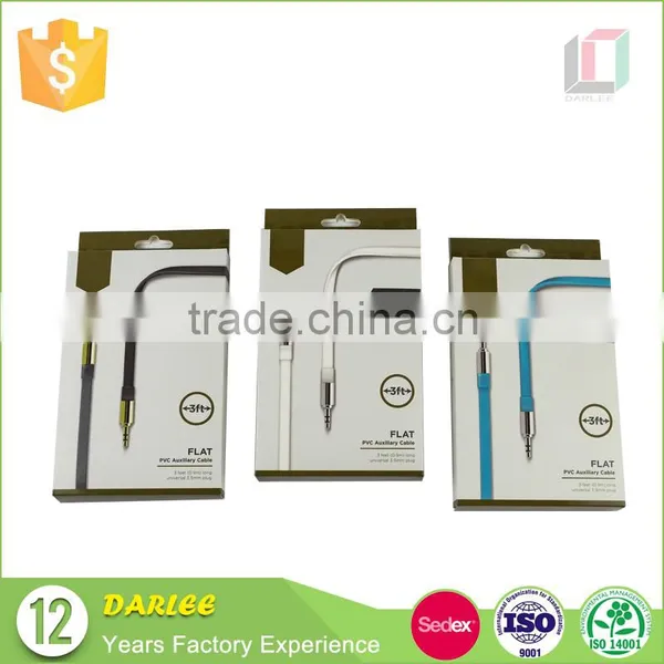 Wholesale Retail High Quality Paper Box Packaging for Cable Wall Charger photo-2