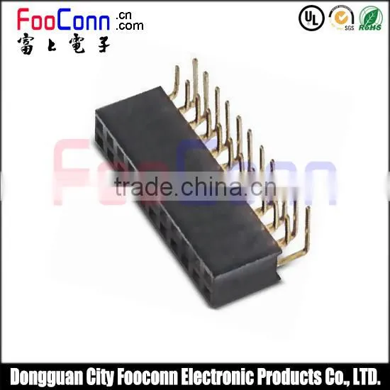 2.0mm Double-row Right Angle Female Header photo-2
