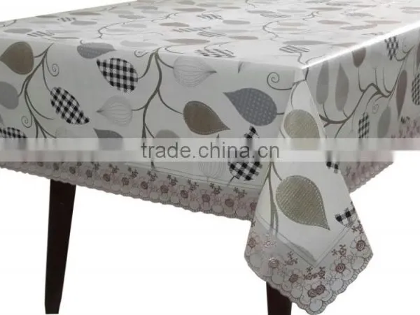 Factory Wholesale Cheap Hot Selling Gripper PVC Table Cloth