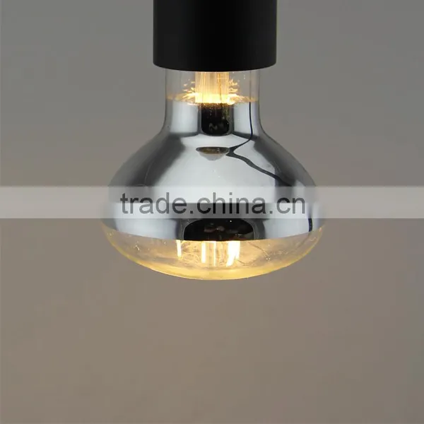 LED Lamp Light Silver Plated Housing Led Spot High Quality Led Filament Bulbs R63 photo-5