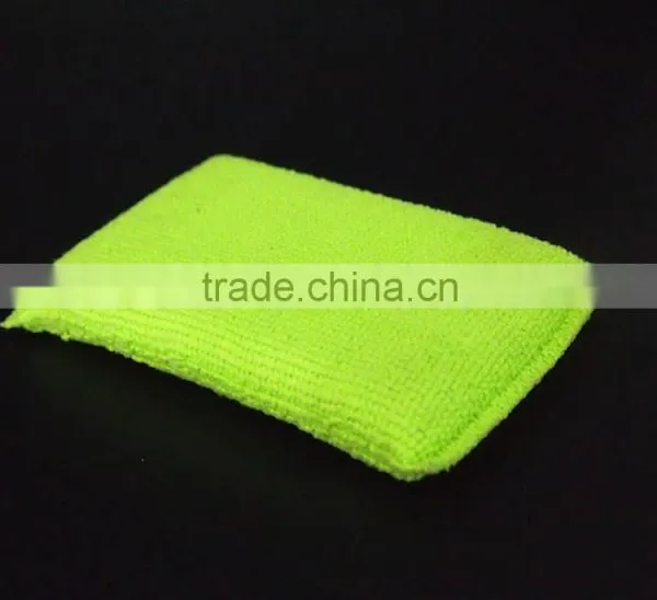 Microfibre Cloth Kitchen Cleaning Dish Washing Scouring Pad Sponge photo-2