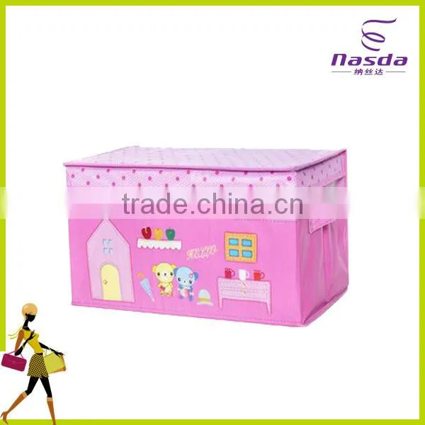 Non-woven Storage Box With Customized Logo Printing photo-2