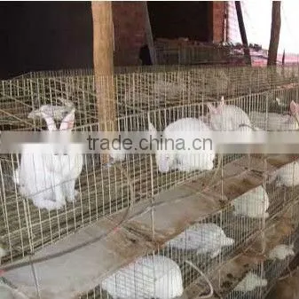 Galvanized Metal Rabbit Cage