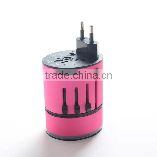 Dual USB Ports Travel Adapter With LED Indicator Light photo-4