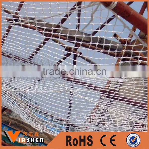 Braided knitted nylon net