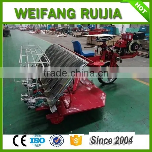 8 Rows 238mm Electric Key Start Rice Transplanter With Hydraulic Device and Cheaper Rice Transplanter Price