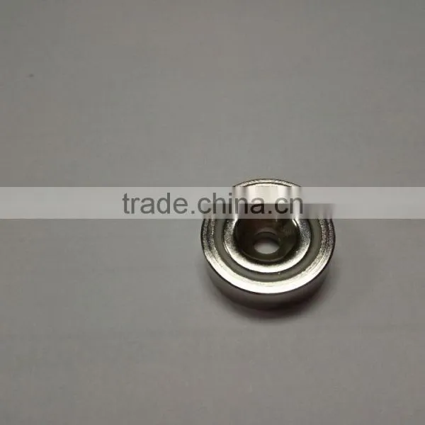 Neodymium Pot Magnet With Central Hole photo-2