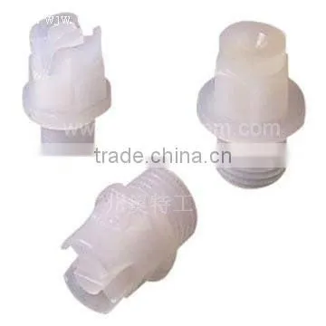 High Mechanical PVDF Plastic Parts for Industrial Nozzle