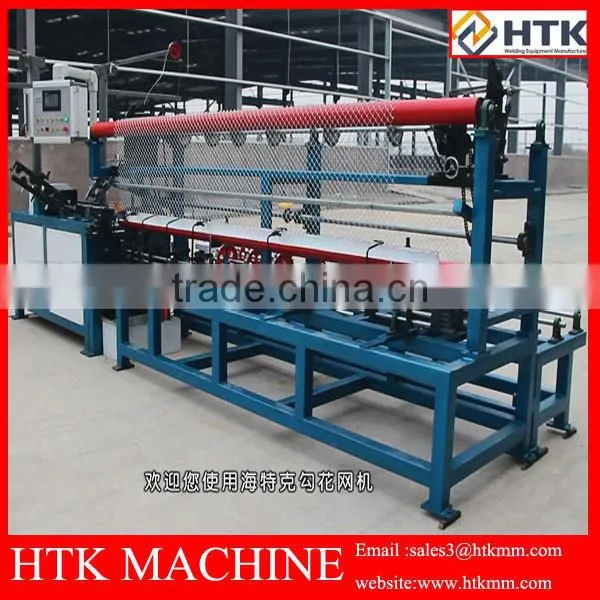 Good Quality Automatic 25-80mm Mesh Size Chain Link Fencing Machine photo-6