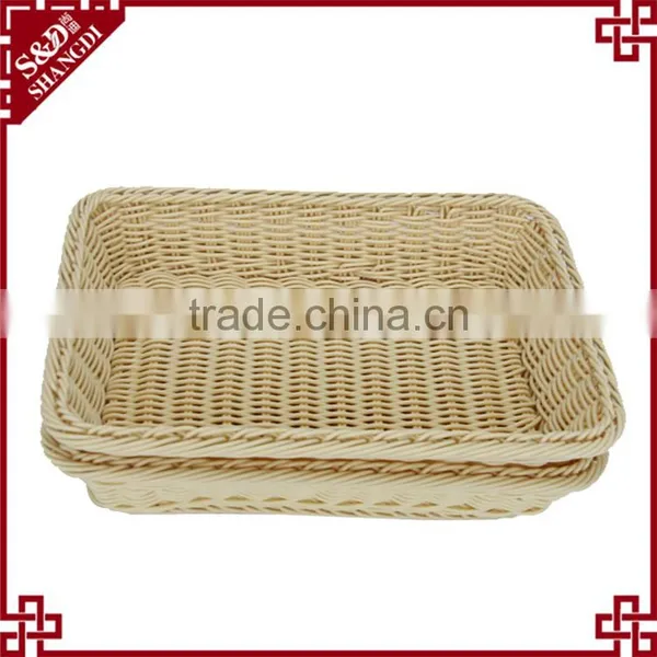 Promotion Synthetic Rattan Basket for Home Storage and Decoration photo-6