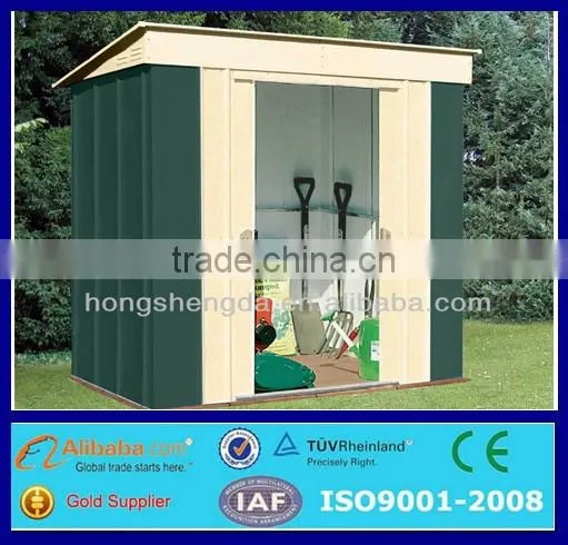 Modern High Quality Metal Frame Garden Shed for Sale photo-2