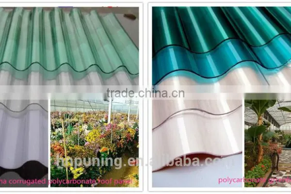 Twin Wall Polycarbonate Corrugated Sheet photo-6