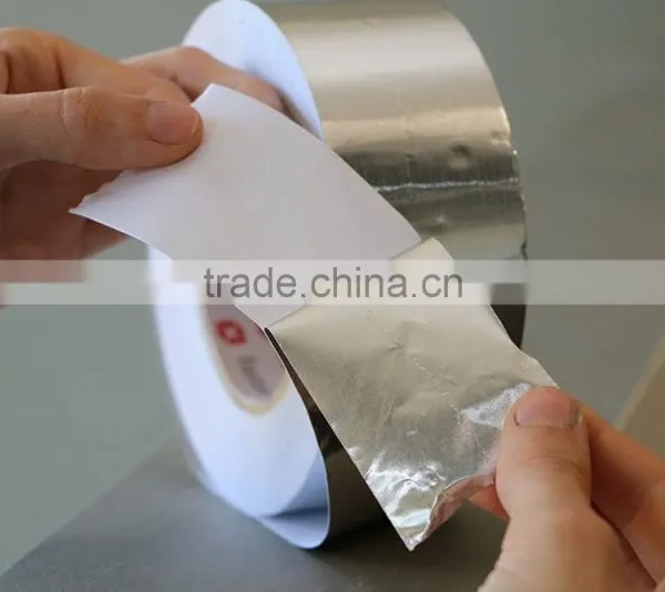 Self Adhesive Heat Resistant Aluminium Foil Tape photo-4