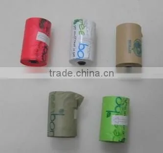 BSCI Factory Wholesale EN13432 Certified 100% Biodegradable and Compostable Doggy Poop Bag photo-2